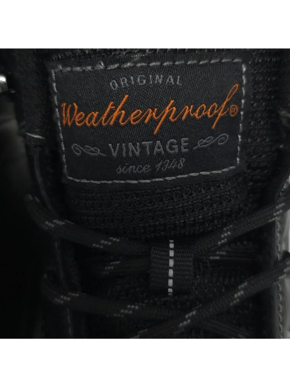 New Weatherproof Vintage Jace Black Combat Hiking Boots Men’s 10M